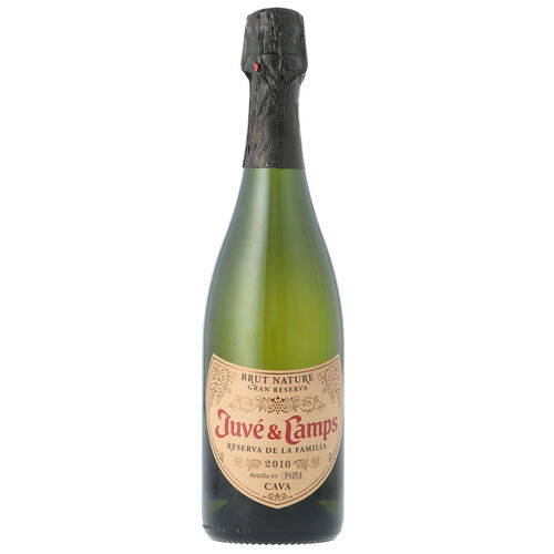 Cava Reserva de la familia brut nature Gran Reserva juve & camps 75cl image number