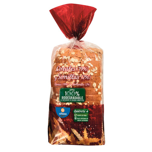 PAN MOLDE ALTEZA 15 CEREALES 675g image number