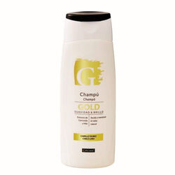 Champu gold para cabello rubio con extracto de camomila y miel CROWE 400ml