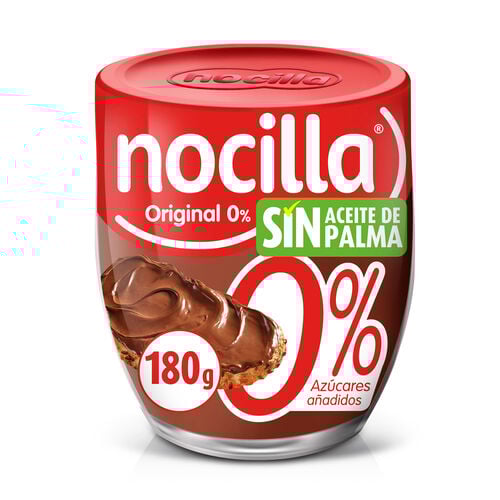 CREMA DE CACAO 0% AZUCARES NOCILLA 180g image number