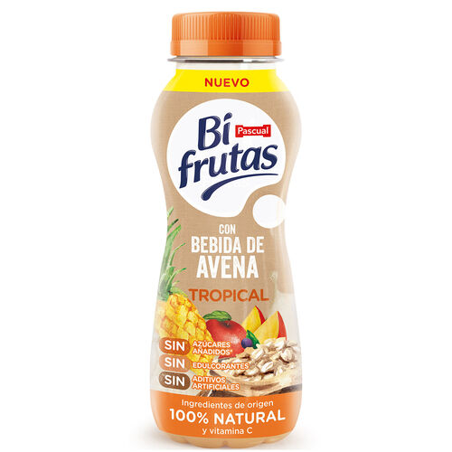 BEBIDA BIFRUTAS AVENA TROPICAL 240ml image number