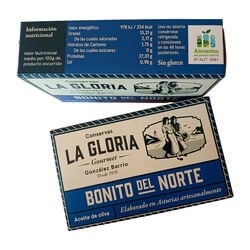Bonito del Norte en aceite de oliva LA GLORIA 120g