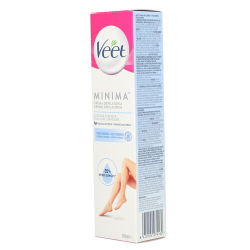 VEET crema depilatoria piel sensible 200ml image number