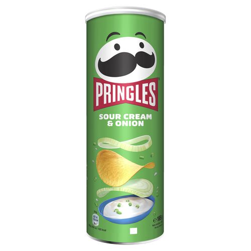 SNACK DE PATATA SOUR CREAM & ONION PRINGLES 165g image number