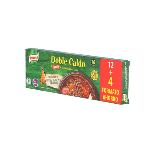 Caldo carne KNORR 16 pastillas 160g image number