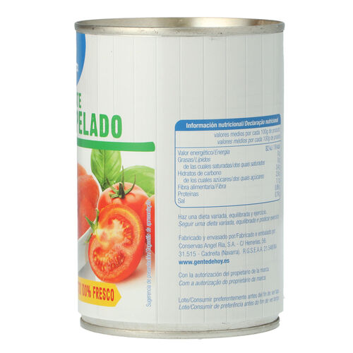 Tomate ALTEZA entero pelado 390g image number