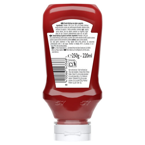 Ketchup sabor pepinillo HEINZ 250ml image number