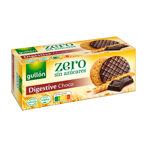 DIGESTIVE CHOCO ZERO GULLON 27g image number