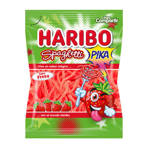 GOMINOLA SPAGUETTI FRESA PICA HARIBO 150g image number