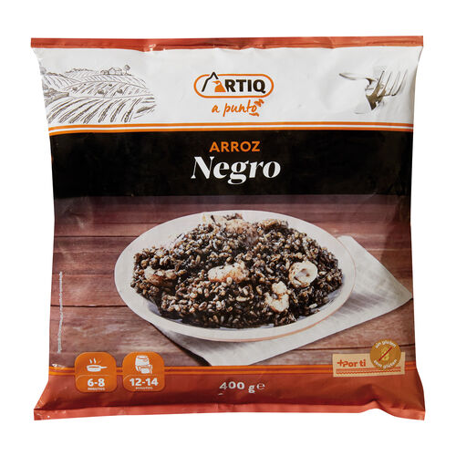 Arroz negro congelado ARTIQ 400g image number