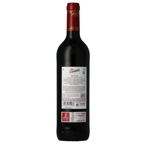 VINO TINTO CRIANZA DO.RIOJA CUMBRERO 75cl image number