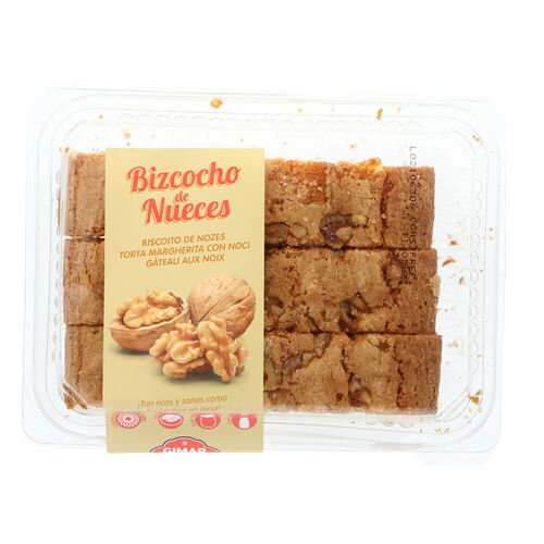 BIZCOCHO CON NUECES GIMAR 360g image number
