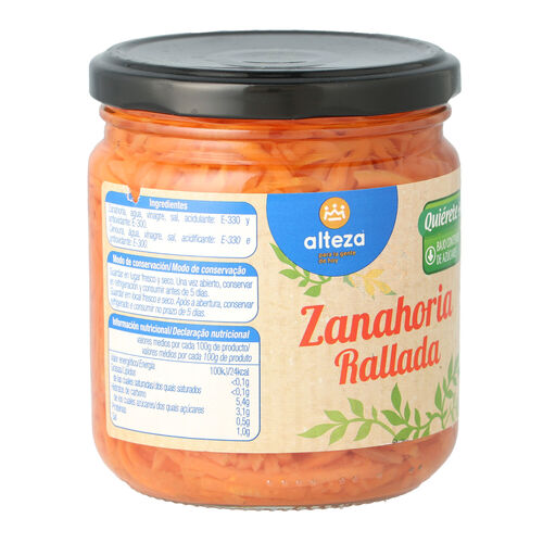 Zanahoria rallada ALTEZA 345g image number
