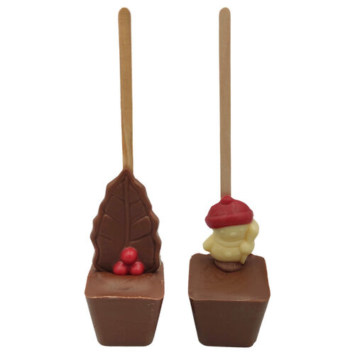 Chocolate para fundir navideño 2x40g image number