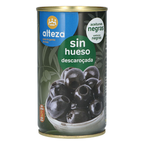 Aceituna negra ALTEZA sin hueso 350g image number