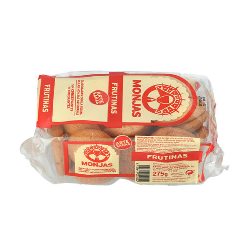 Galletas frutinas MONJAS artesanas 275g image number