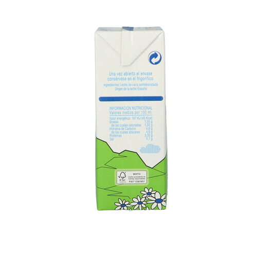 LECHE SEMIDESNATADA CAMPESINA 1L image number