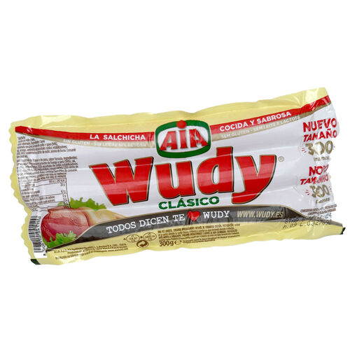 SALCHICHAS DE POLLO Y PAVO CLASICO WUDY 300g image number