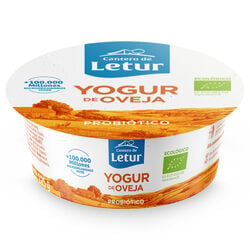 Yogur ecol&oacute;gico de oveja CANTERO DE LETUR 125g