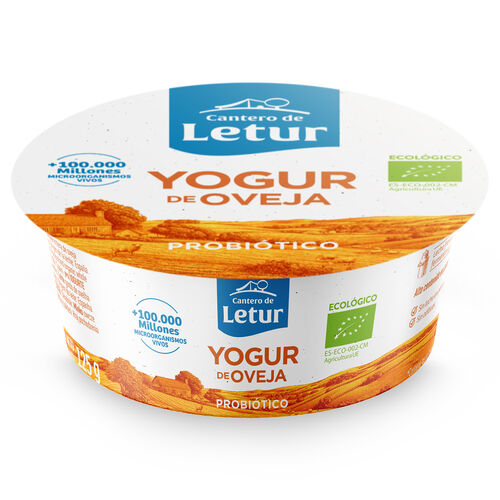 Yogur ecol&oacute;gico de oveja CANTERO DE LETUR 125g image number