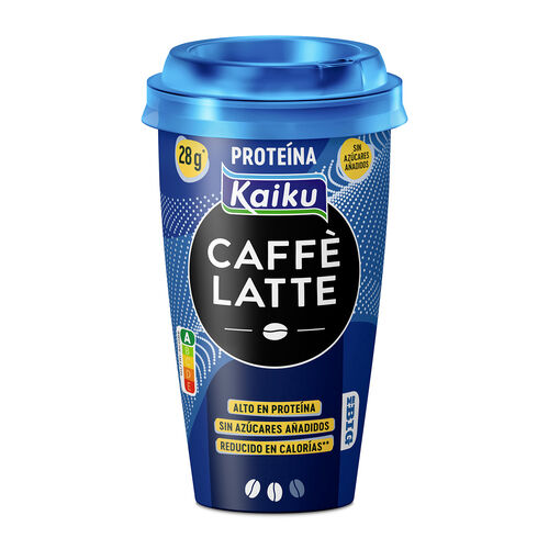 CAFFE LATTE PROTEINA KAIKU 370ml image number