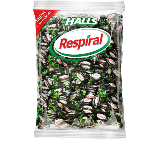 Caramelos RESPIRAL licorize HALLS 1kg image number