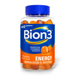 Gominolas vitaminas B12, C y D BION3 60uds