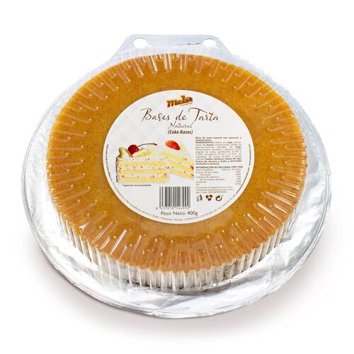 BASES DE TARTA NATURAL MELS 400g image number