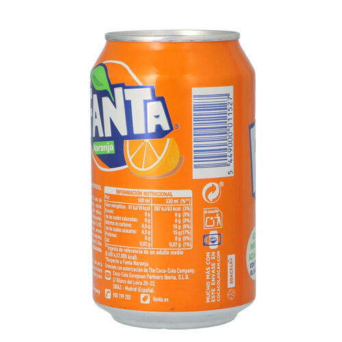 FANTA naranja lata 33cl image number