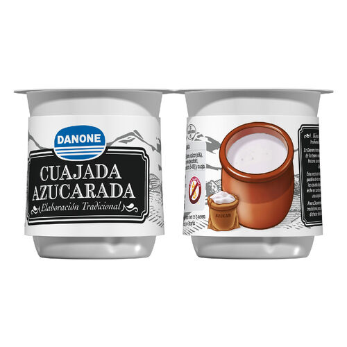 CUAJADA CON AZUCAR DEPOSTRE DANONE PACK 2X135G image number