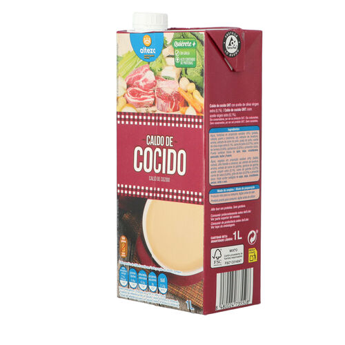 Caldo ALTEZA cocido 1L image number