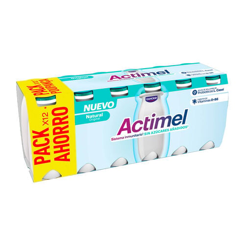 Bebida l&aacute;ctea Natural ACTIMEL 12x100ml image number