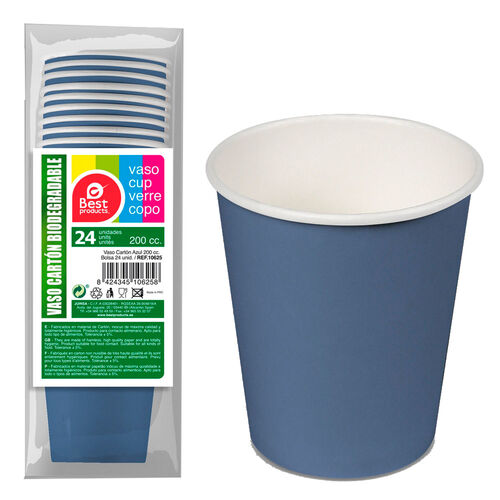Vaso carton 200 cc 24uds image number