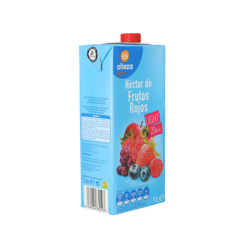 Nectar ALTEZA sin azucar fruto rojos ALTEZA brik 1L image number