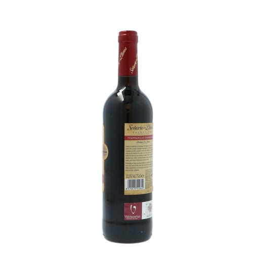 Vino tinto Crianza DO Valdepe&ntilde;as se&ntilde;or&iacute;o de los llanos 750ml image number