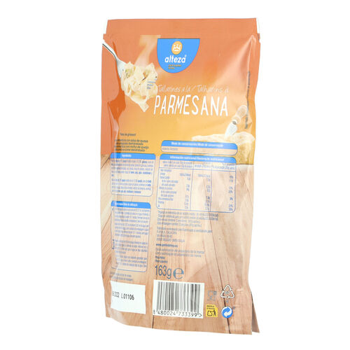 Tallarines ALTEZA parmesana 163g image number