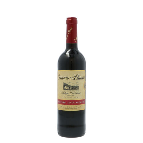 VINO TINTO CRIANZA D.O VALDEPEÑAS SEÑORIO DE LOS LLANOS 75cl image number