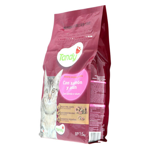 ALIMENTO PARA GATO CON ATUN  Y VERDURA TANDY 1,5kg image number