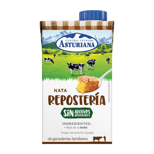 Nata para reposter&iacute;a Central Lechera ASTURIANA 500ml image number