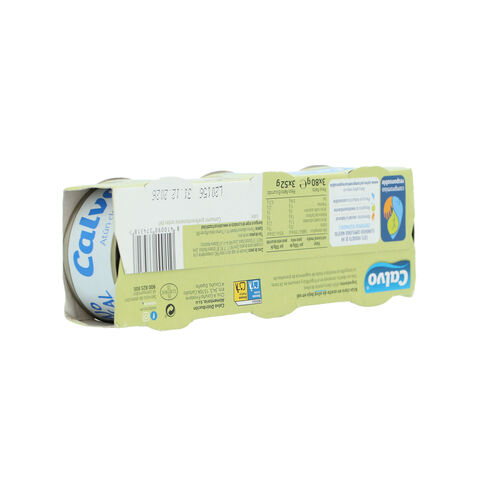 ATUN CLARO CALVO BAJO SAL OLIVA PACK 3x65g image number