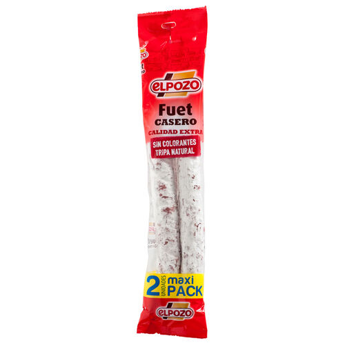 Fuet casero EL POZO bienestar 2uds 340g image number