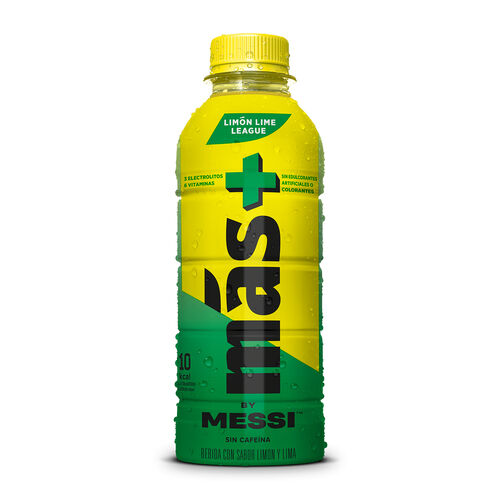 Bebida con sabor a frutas tropicales MÁS+ BY MESSI 50cl image number