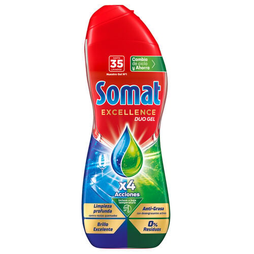 Lavavajillas gel SOMAT 35 lavados image number
