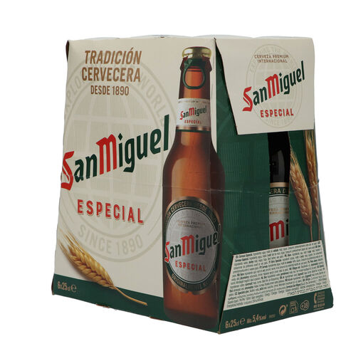 CERVEZA SAN MIGUEL 25cl PACK-6 image number