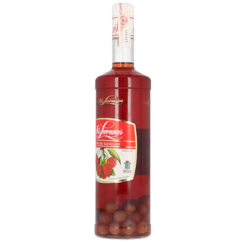 Licor guindas LOS SERRANOS 1L image number