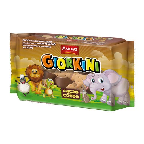 Galletas con cobertura de cacao Giorkini ASINEZ 180g image number