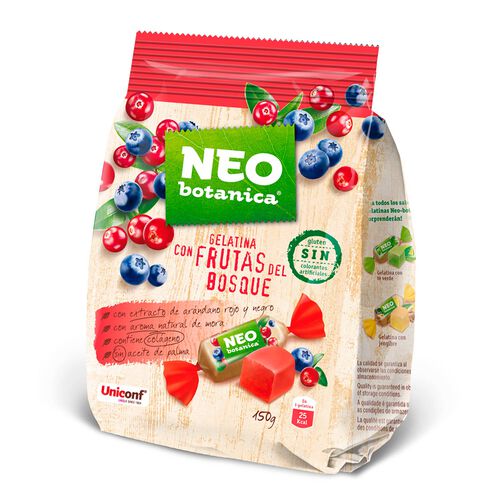 CARAMELO GELATINA FRUTOS DEL BOSQUE NEO 150g image number