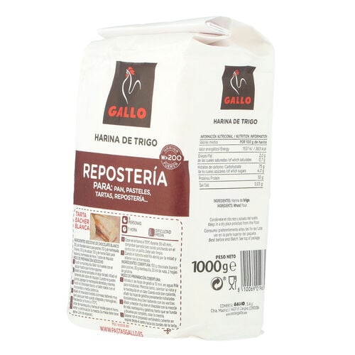 Harina para reposter&iacute;a GALLO 1kg image number