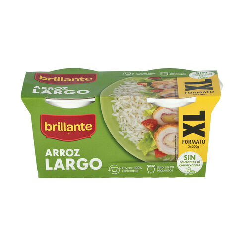 ARROZ BRILLANTE LARGO XL 2x200g image number