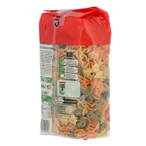 Pasta Margaritas vegetales GALLO 450g image number